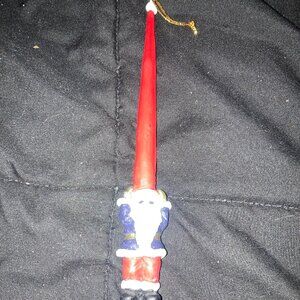 Vintage Christmas Santa Ornament